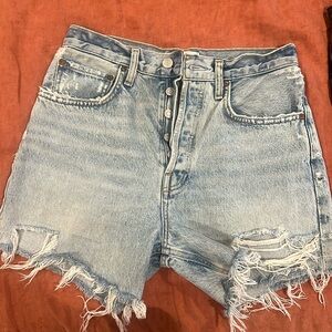 Agolde Jean Shorts light denim size 27